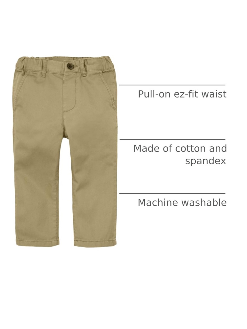 Set of 2 Baby Boys' Slacks/Pants - Picture 6 of 9